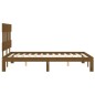 Giroletto con Testiera Miele 120x200 cm in Legno Massello