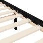 Giroletto con Testiera Nero 2FT6 Small Single in Legno Massello