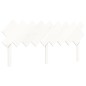 Giroletto con Testiera Bianco 6FT Super King in Legno Massello