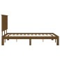 Giroletto con Testiera Miele 140x190 cm in Legno Massello