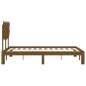 Giroletto con Testiera Miele 4FT6 Double in Legno Massello Giroletto con Testiera Miele 4FT6 Double in Legno Massello