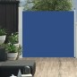 Tenda Laterale Retrattile per Patio 100x300 cm Blu Tenda Laterale Retrattile per Patio 100x300 cm Blu