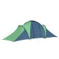 Tenda da Campeggio per 6 Persone Blu e Verde Tenda da Campeggio per 6 Persone Blu e Verde