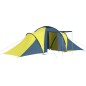Tenda da Campeggio per 6 Persone Blu e Giallo Tenda da Campeggio per 6 Persone Blu e Giallo