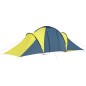 Tenda da Campeggio per 6 Persone Blu e Giallo Tenda da Campeggio per 6 Persone Blu e Giallo