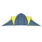 Tenda da Campeggio per 6 Persone Blu e Giallo Tenda da Campeggio per 6 Persone Blu e Giallo