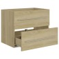 Mobile Sottolavabo Rovere Sonoma 60x38,5x48 cm in Truciolato