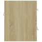 Mobile Sottolavabo Rovere Sonoma 60x38,5x48 cm in Truciolato