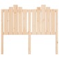 Testiera per Letto 126x4x110 cm in Legno Massello di Pino Testiera per Letto 126x4x110 cm in Legno Massello di Pino