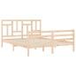 Giroletto con Testiera 160x200 cm in Legno Massello Giroletto con Testiera 160x200 cm in Legno Massello