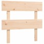 Giroletto con Testiera 100x200 cm in Legno Massello Giroletto con Testiera 100x200 cm in Legno Massello