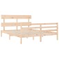 Giroletto con Testiera 160x200 cm in Legno Massello Giroletto con Testiera 160x200 cm in Legno Massello