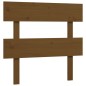 Giroletto con Testiera Miele 100x200 cm in Legno Massello Giroletto con Testiera Miele 100x200 cm in Legno Massello