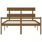 Giroletto con Testiera Miele 5FT King in Legno Massello Giroletto con Testiera Miele 5FT King in Legno Massello