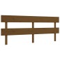 Giroletto con Testiera Miele 6FT Super King in Legno Massello Giroletto con Testiera Miele 6FT Super King in Legno Massello