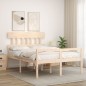 Giroletto con Testiera 4FT6 Double in Legno Massello Giroletto con Testiera 4FT6 Double in Legno Massello