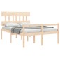 Giroletto con Testiera 4FT6 Double in Legno Massello Giroletto con Testiera 4FT6 Double in Legno Massello