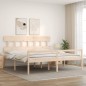 Giroletto con Testiera 6FT Super King in Legno Massello