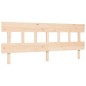 Giroletto con Testiera 6FT Super King in Legno Massello