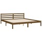 Giroletto con Testiera Miele 6FT Super King in Legno Massello