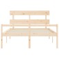 Giroletto con Testiera 160x200 cm in Legno Massello Giroletto con Testiera 160x200 cm in Legno Massello