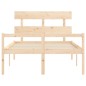 Giroletto con Testiera 140x190 cm in Legno Massello