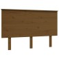Giroletto con Testiera Miele 140x190 cm in Legno Massello