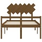 Giroletto con Testiera Miele 4FT6 Double in Legno Massello