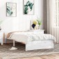 Giroletto Bianco in Legno Massello 90x190 cm 3FT Single