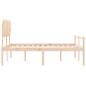 Giroletto con Testiera 5FT King in Legno Massello Giroletto con Testiera 5FT King in Legno Massello