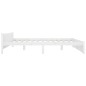 Giroletto Bianco in Legno Massello 180x200 cm 6FT Super King Giroletto Bianco in Legno Massello 180x200 cm 6FT Super King