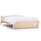 Giroletto in Legno Massello 120x190 cm 4FT Small Double