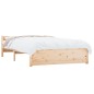 Giroletto in Legno Massello 120x190 cm 4FT Small Double