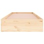 Giroletto in Legno Massello 75x190 cm 2FT6 Small Single Giroletto in Legno Massello 75x190 cm 2FT6 Small Single