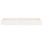 Giroletto Bianco in Legno Massello 75x190 cm 2FT6 Small Single Giroletto Bianco in Legno Massello 75x190 cm 2FT6 Small Single