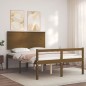Giroletto con Testiera Miele 4FT6 Double in Legno Massello
