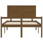 Giroletto con Testiera Miele 4FT6 Double in Legno Massello
