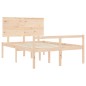Giroletto con Testiera 120x200 cm in Legno Massello Giroletto con Testiera 120x200 cm in Legno Massello