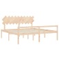 Giroletto con Testiera 200x200 cm in Legno Massello Giroletto con Testiera 200x200 cm in Legno Massello