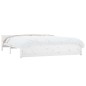 Giroletto Bianco in Legno Massello 160x200 cm Giroletto Bianco in Legno Massello 160x200 cm