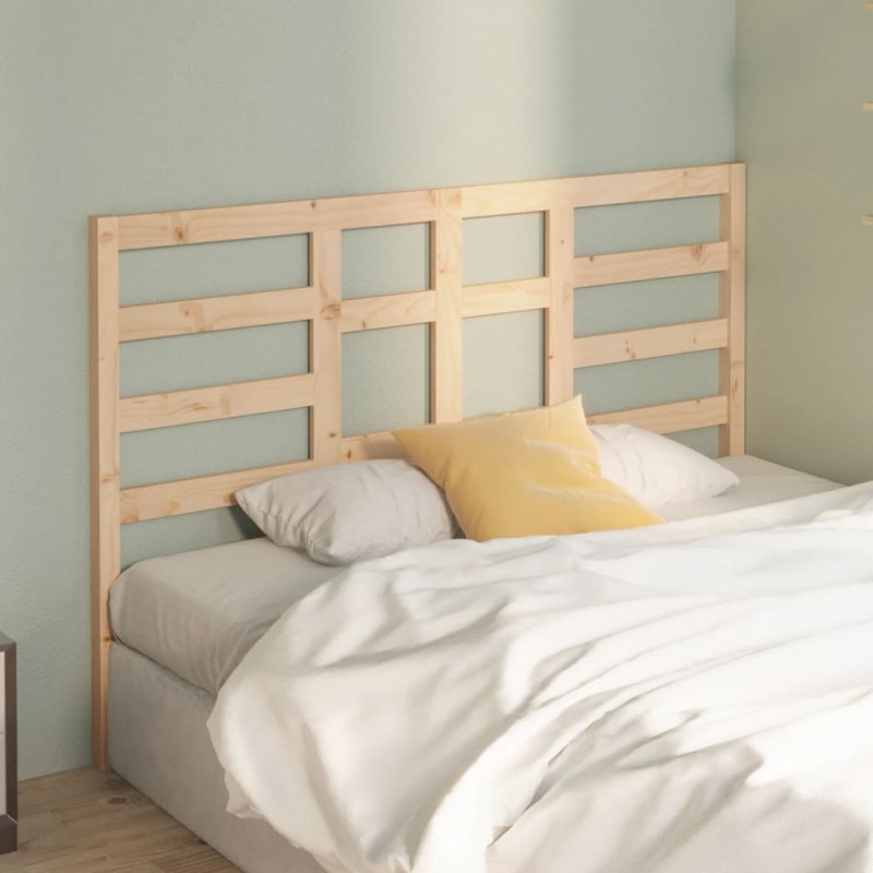 Testiera per Letto 166x4x104cm in Legno Massello di Pino Testiera per Letto 166x4x104cm in Legno Massello di Pino