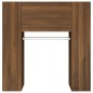 Mobili da Corridoio 2 pz Rovere Marrone in Legno Multistrato Mobili da Corridoio 2 pz Rovere Marrone in Legno Multistrato