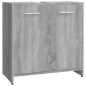 Armadietto Bagno Grigio Sonoma 60x33x60 cm in Legno Multistrato Armadietto Bagno Grigio Sonoma 60x33x60 cm in Legno Multistrato