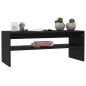 vidaXL Tavolino da Salotto Nero 100x40x40 cm in Legno Multistrato vidaXL Tavolino da Salotto Nero 100x40x40 cm in Legno Multistrato