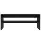vidaXL Tavolino da Salotto Nero 100x40x40 cm in Legno Multistrato vidaXL Tavolino da Salotto Nero 100x40x40 cm in Legno Multistrato