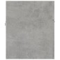 Set Mobili da Bagno 2 pz Grigio Cemento in Truciolato Set Mobili da Bagno 2 pz Grigio Cemento in Truciolato