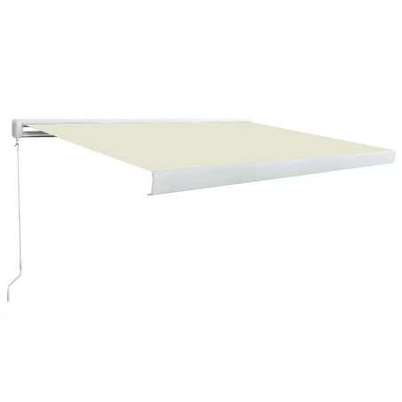 Tenda a Cassonetto Manuale 450x300 cm Crema