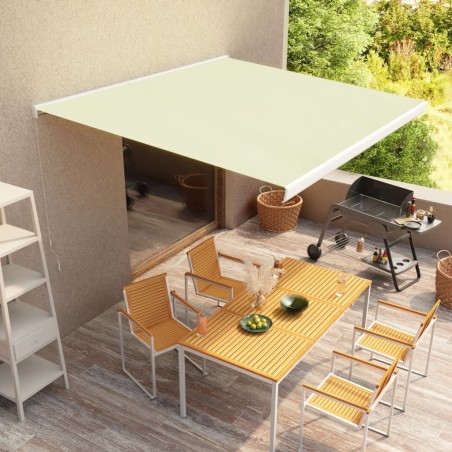Tenda a Cassonetto Manuale 350x250 cm Crema