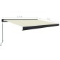 Tenda a Cassonetto Manuale 450x300 cm Crema