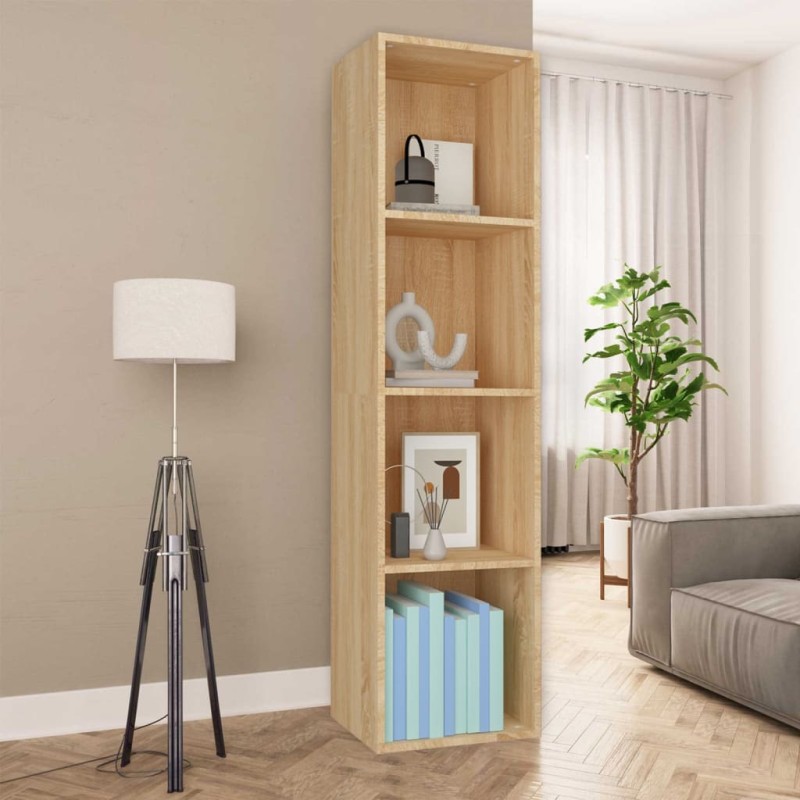 Libreria / Mobile TV Rovere Sonoma 36x30x143 cm in Truciolato Libreria / Mobile TV Rovere Sonoma 36x30x143 cm in Truciolato